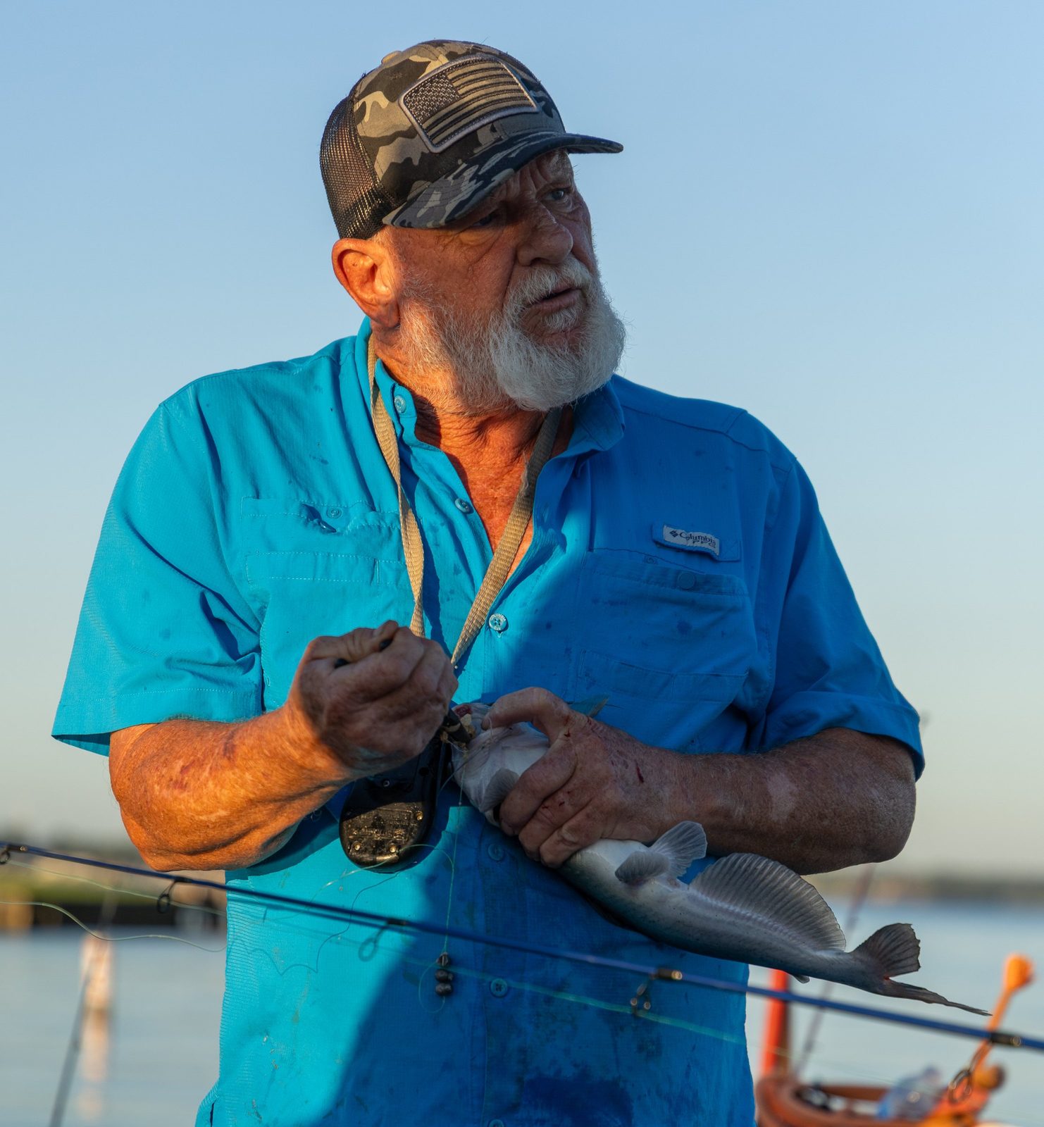 First Light, plate II.12. Lake Conroe, Texas.
