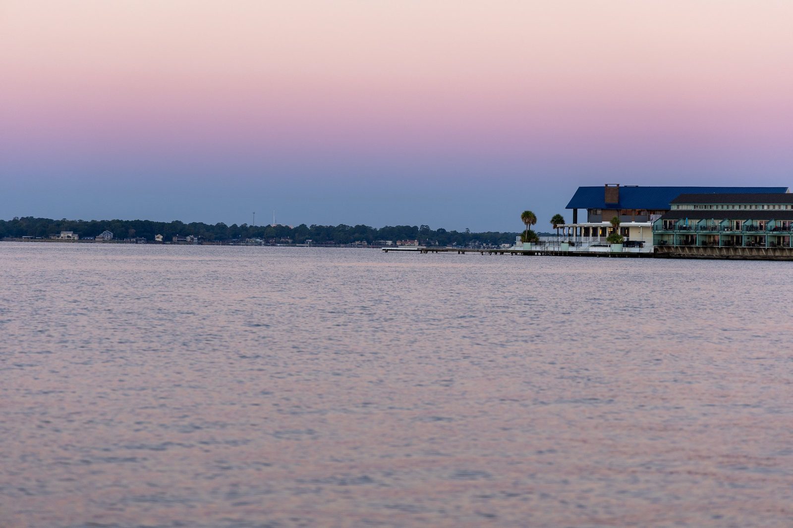 First Light, plate II.24. Lake Conroe, Texas.