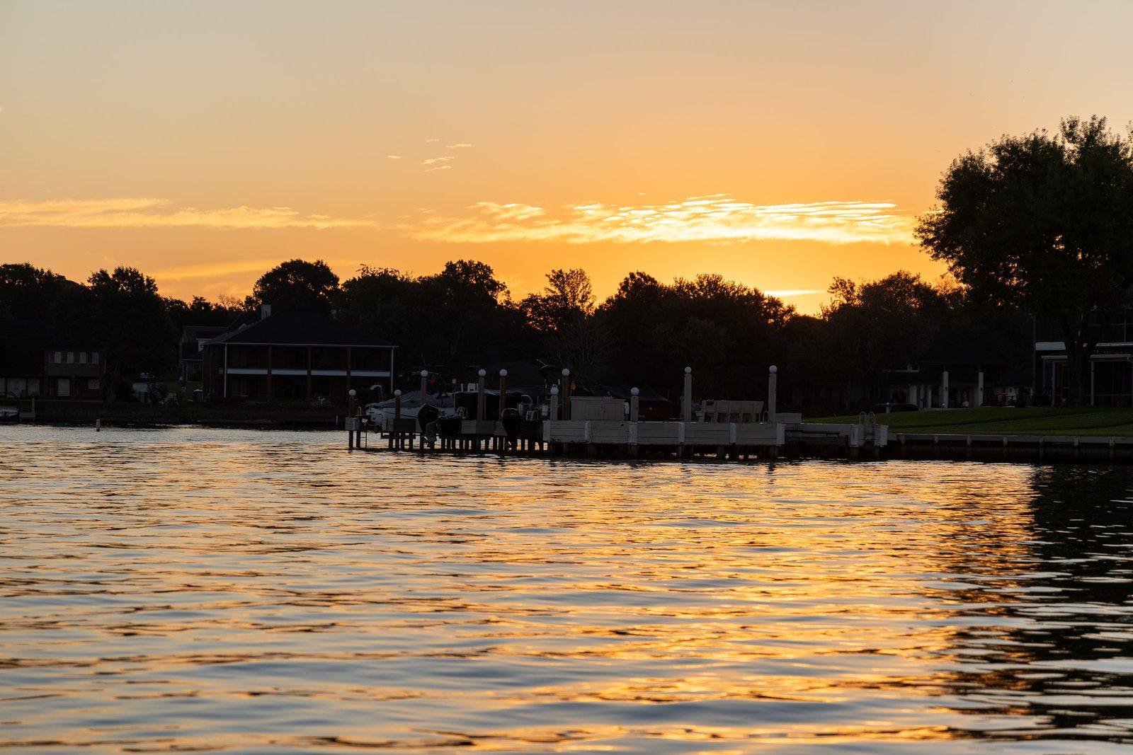 First Light, plate II.25. Lake Conroe, Texas.