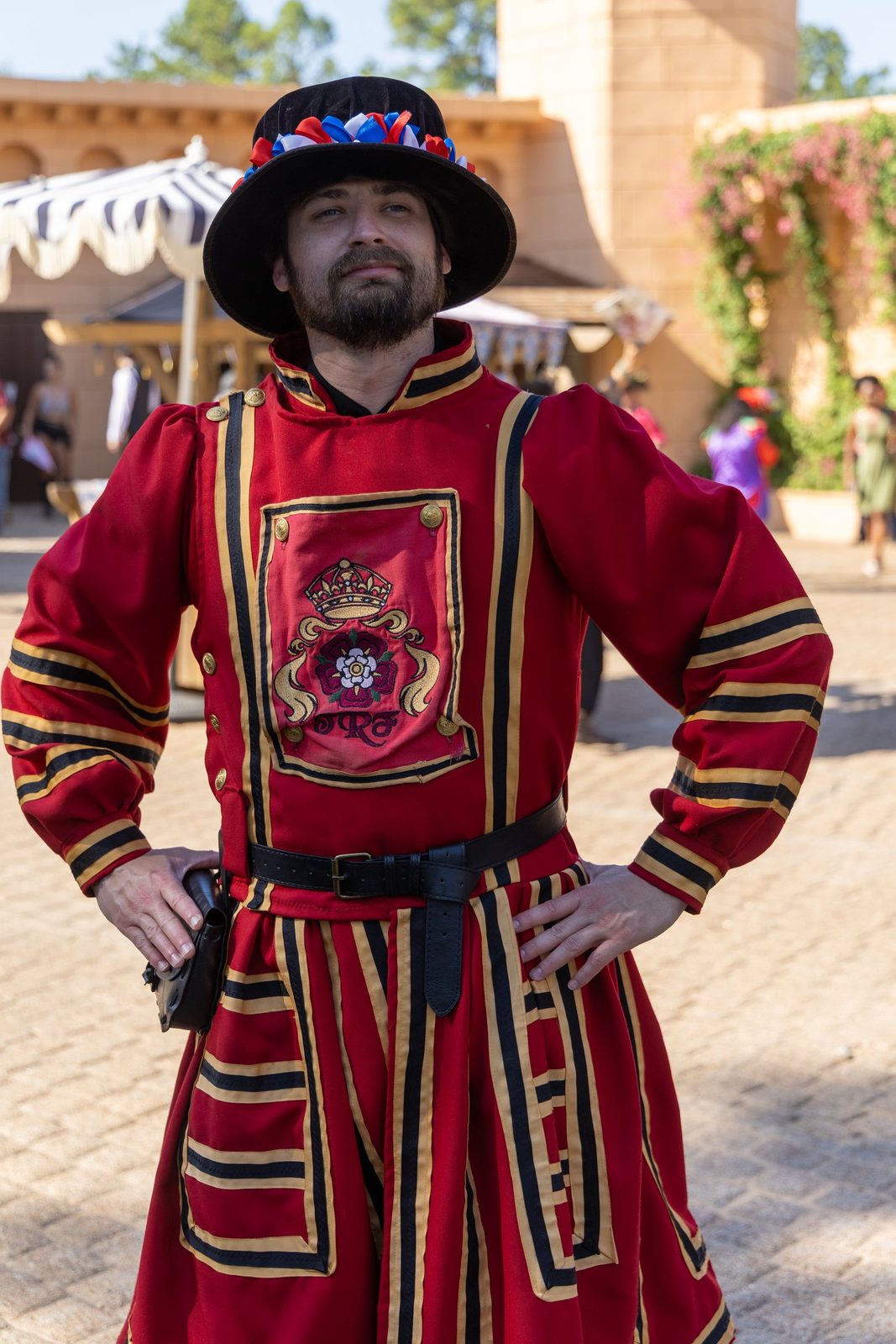 Faire Folk, plate III.13. Texas Renaissance Festival, Todd Mission.